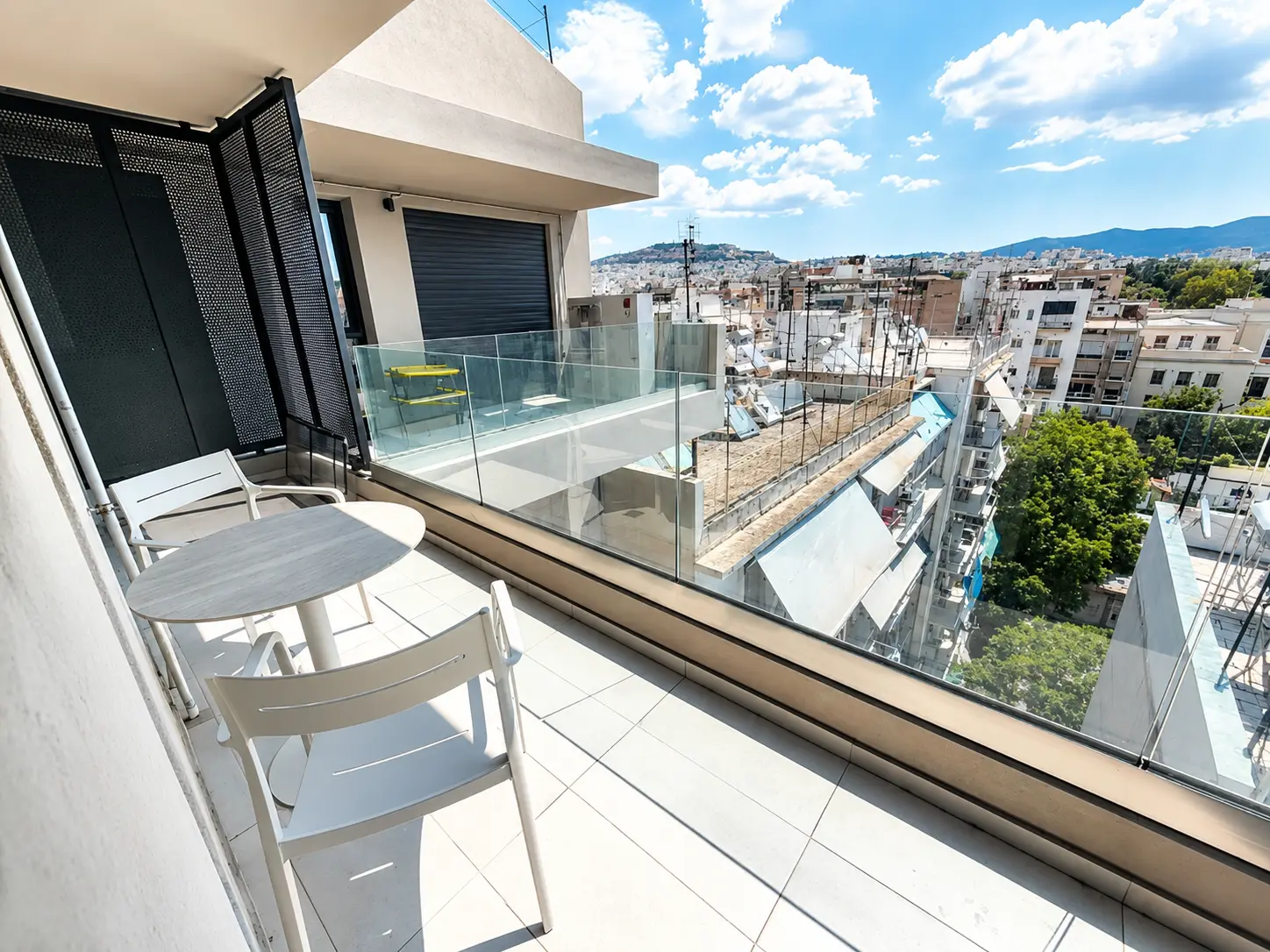7th Floor Athens Centre Penthouse, Victoria Square, Athens Centre, terrace with city rooftop views