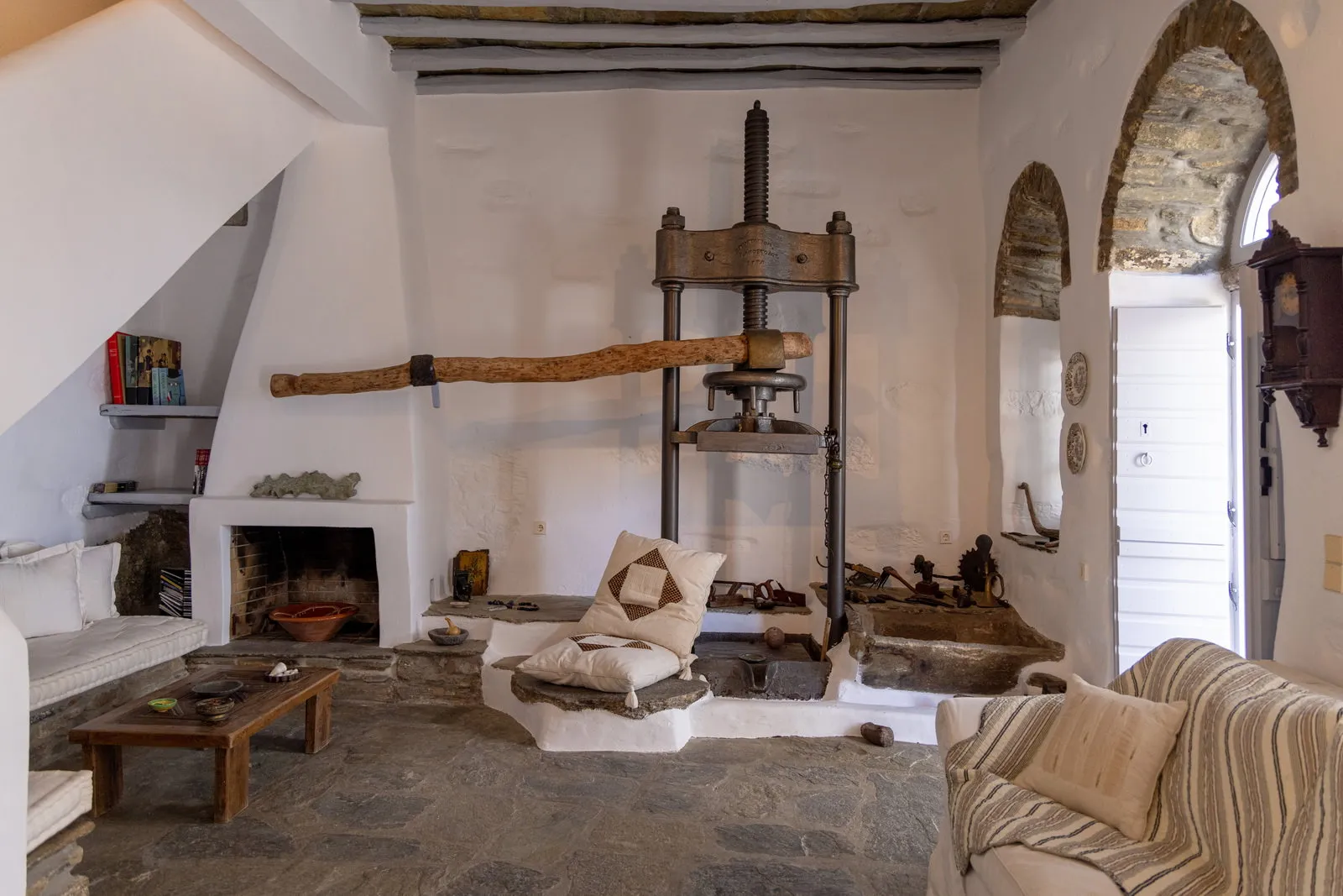 Tinos Olive Mill House, Ktikados, Tinos — photo 31