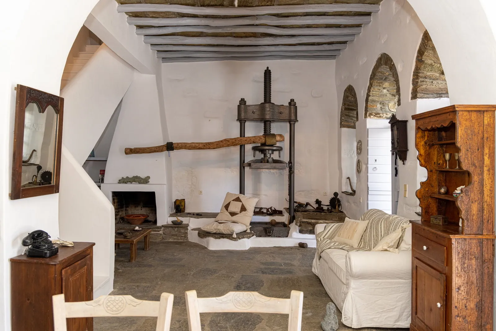 Tinos Olive Mill House, Ktikados, Tinos — photo 41