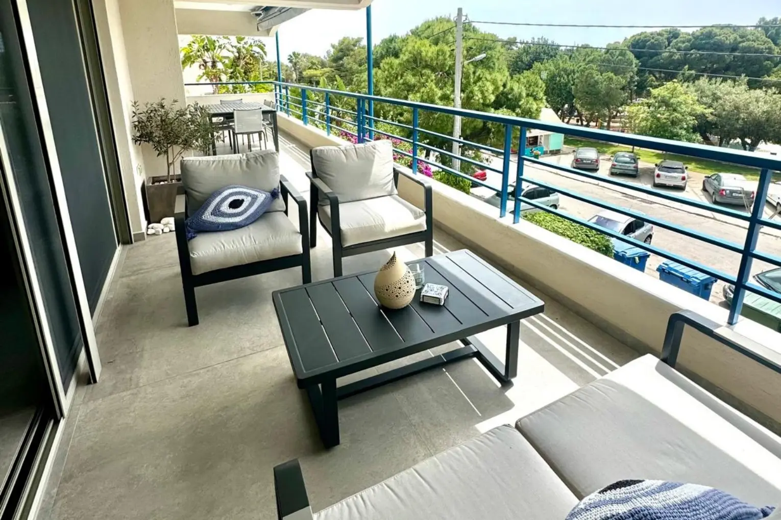 Athenian Riviera Lux Flat, Vouliagmeni, balcony